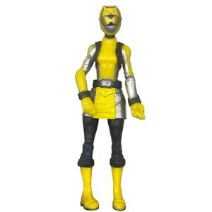 Power Rangers Beast Morphers Yellow Ranger 6" Action Figure 2018 Hasbro Girl REA